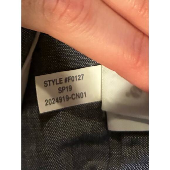 J Crew Ludlow Blazer Jacket Men 36R Slim Heather Blue Somelos Linen Unstructured - Picture 7 of 9